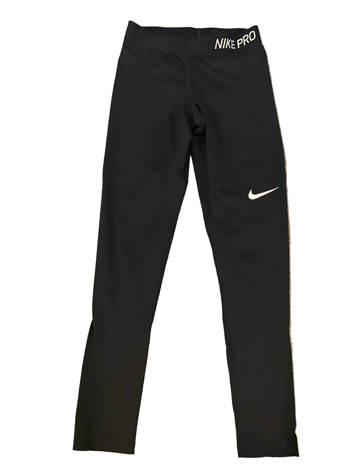 NIKE PRO Dri Fit Black Girls Leggings Age 12-13