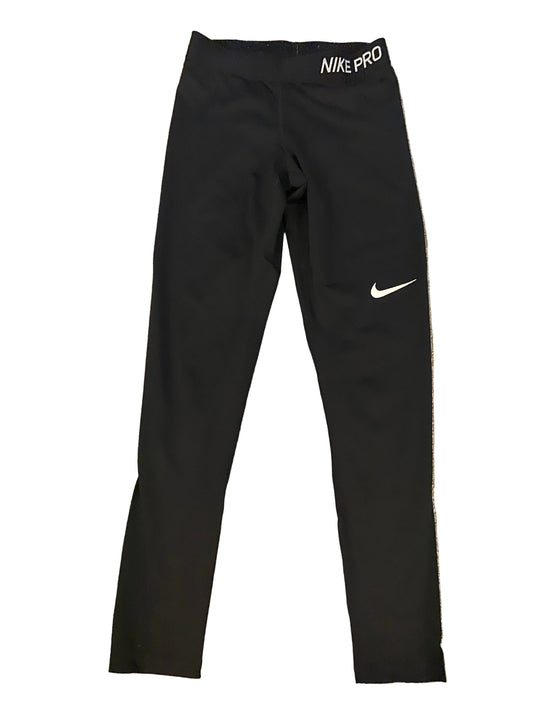 NIKE PRO Dri Fit Black Girls Leggings Age 12-13