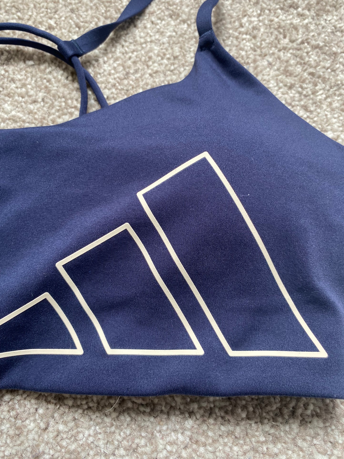 ADIDAS Aeroready Women’s Navy Padded Sports Bra 14-16