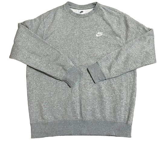 NIKE Mens Grey Sweatshirt Medium
