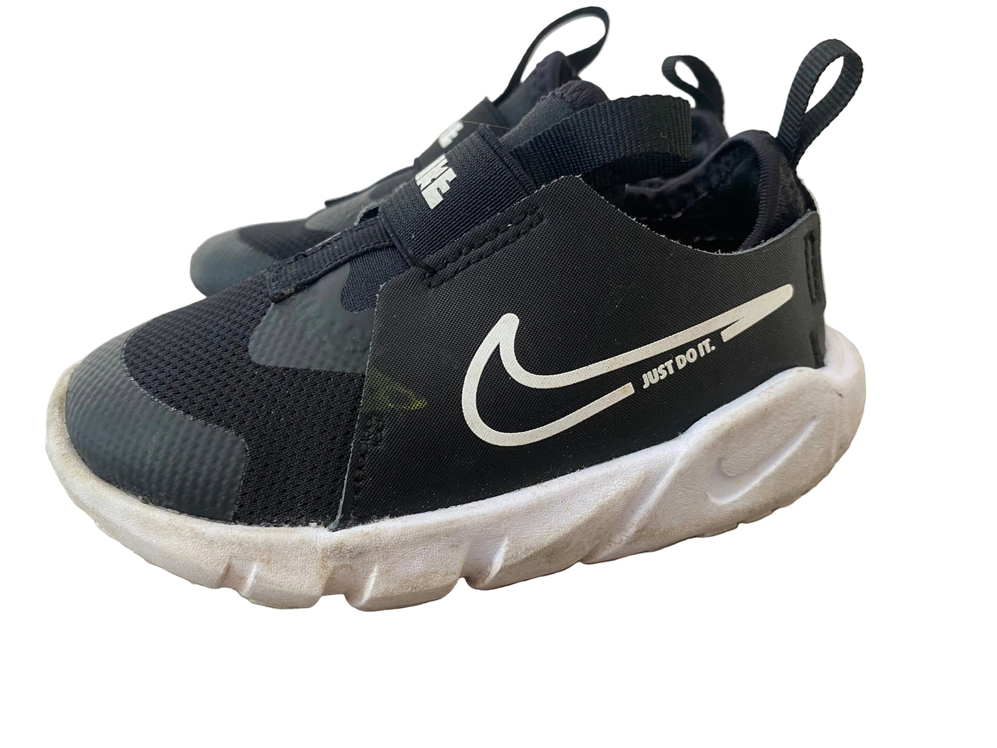 NIKE Black and White Baby Trainers Size 6.5