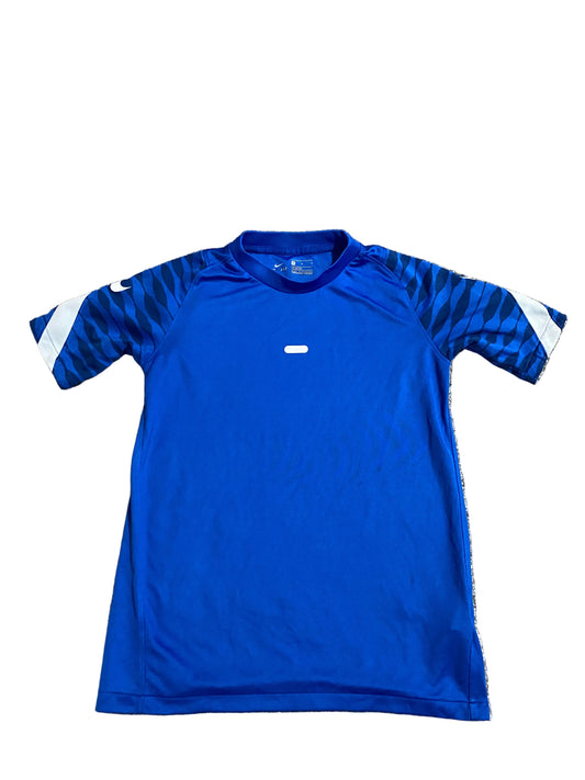 NIKE Boys Blue Active Wear T-shirt Age 10-12