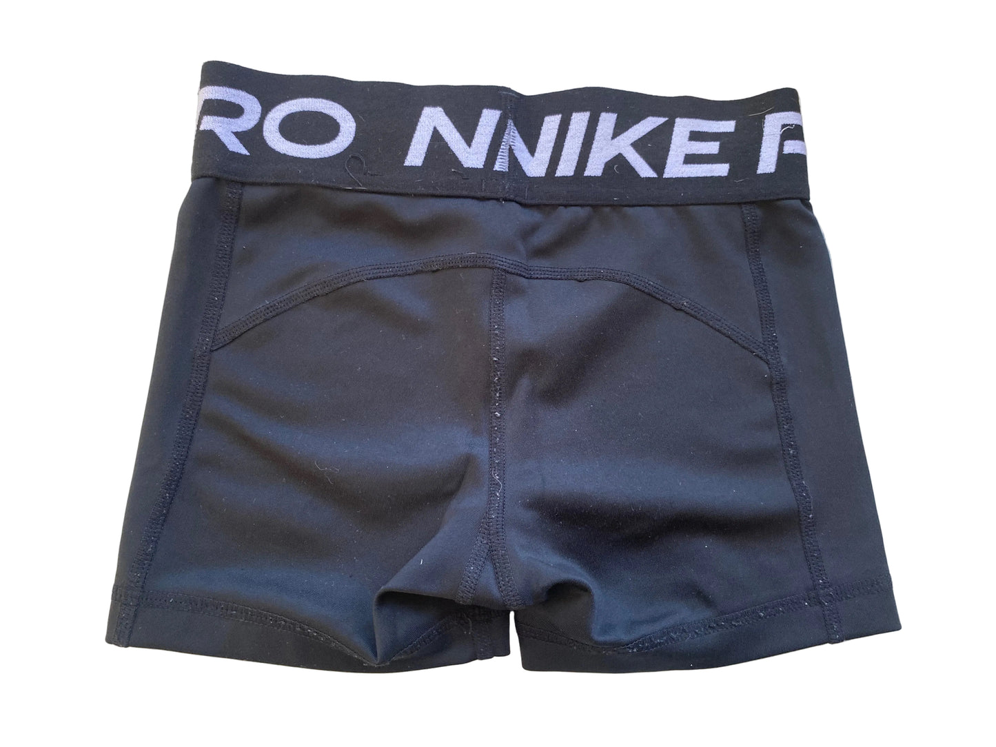 NIKE PRO Dri Fit Girls Black Shorts Age 7-8