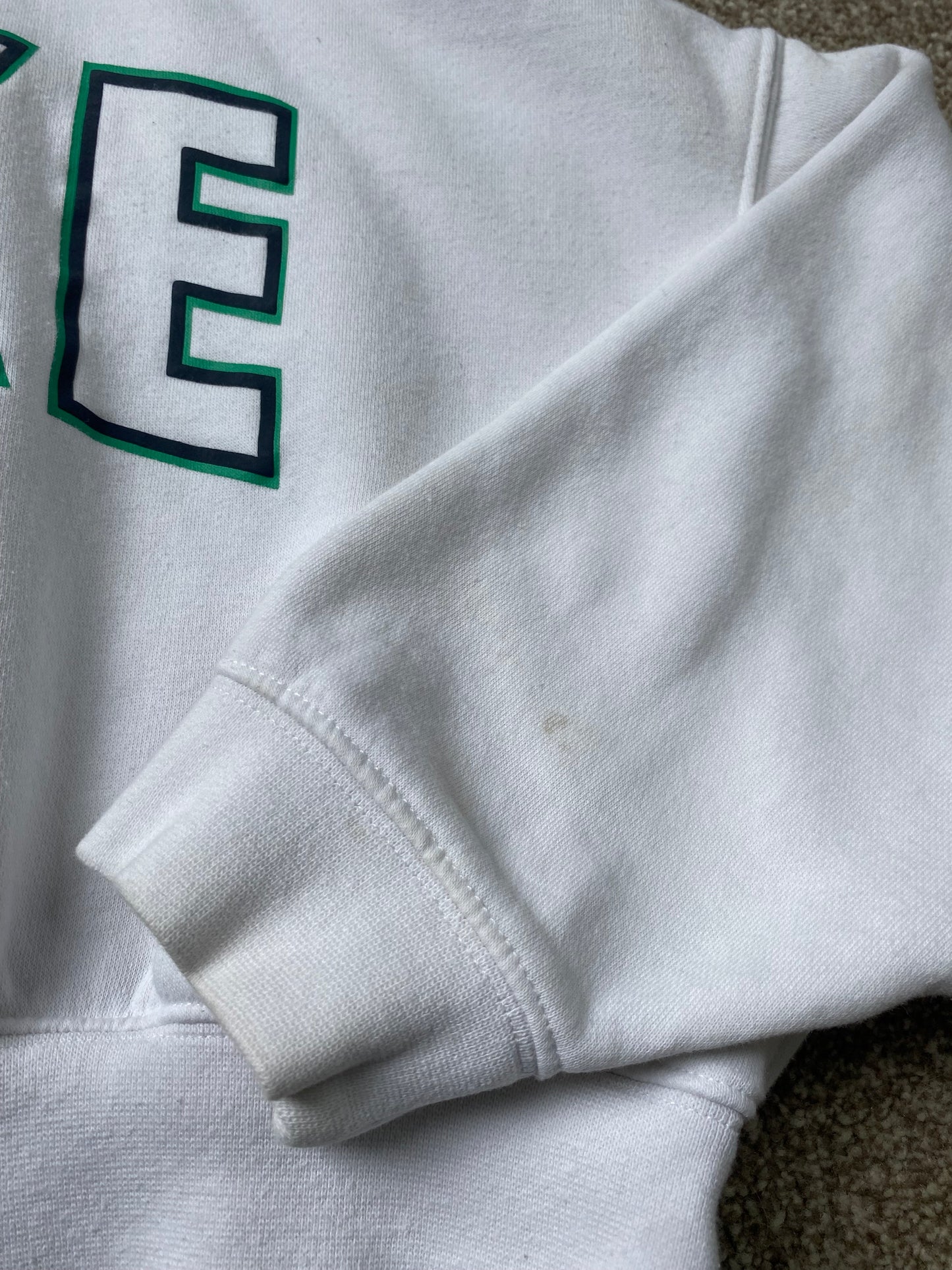 NIKE Girls White Sweatshirt Age 8-10