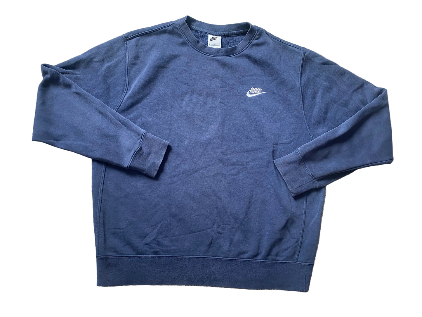 NIKE Mens Navy Sweatshirt Medium