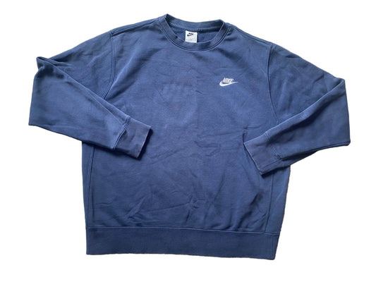 NIKE Mens Navy Sweatshirt Medium