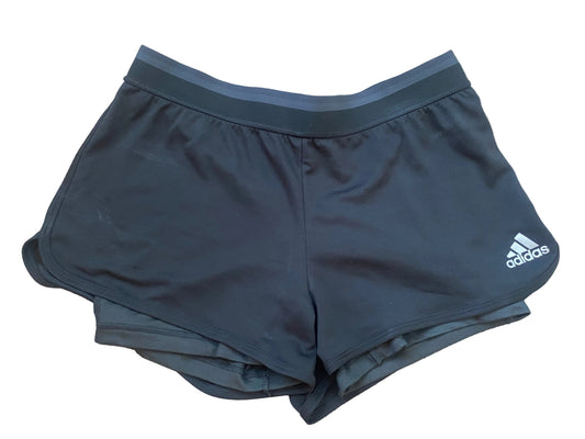 ADIDAS Women’s Black Climachill Running Shorts 8-10