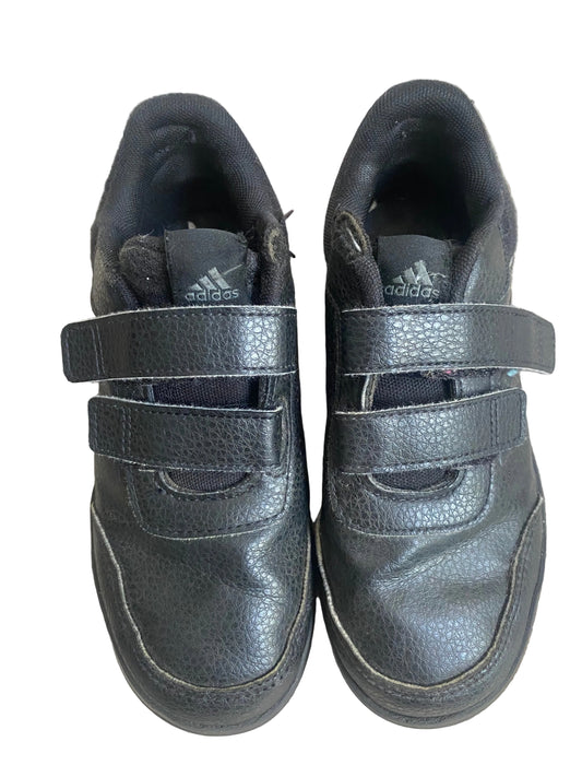 ADIDAS Boys Black Trainer School Shoes Size 13.5