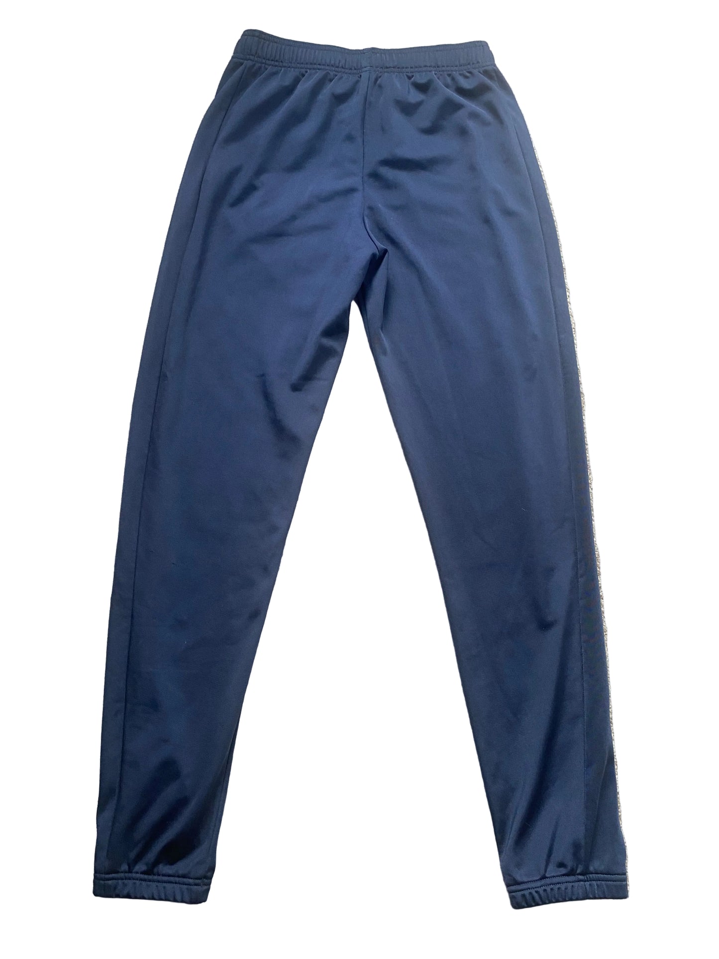 ADIDAS Boys Navy Tracksuit Bottoms Age 13-14