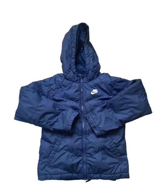NIKE Boys Navy Puffer Jacket Age 10-12