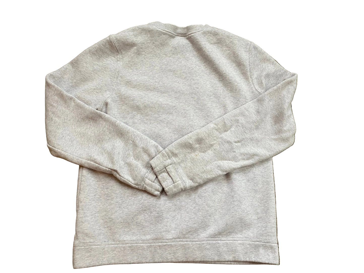 NIKE Boys Grey Sweatshirt with Thumb Holes Age 13-15