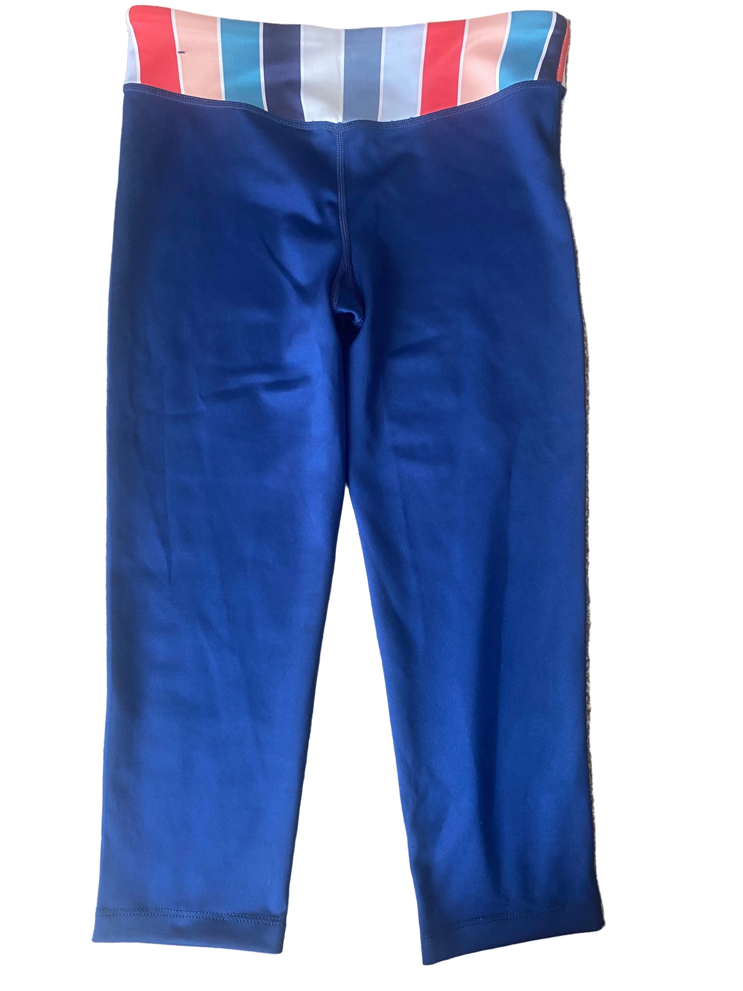 NIKE Dri Fit Navy 3/4 Girls Leggings Age 10-12
