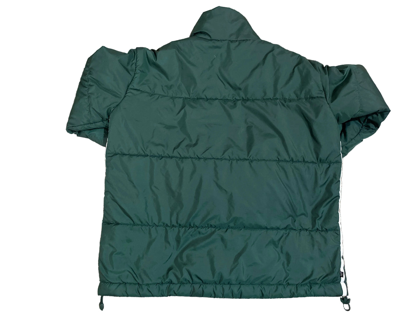 ADIDAS Women’s Vintage Dark Green Puffer Jacket Size 4