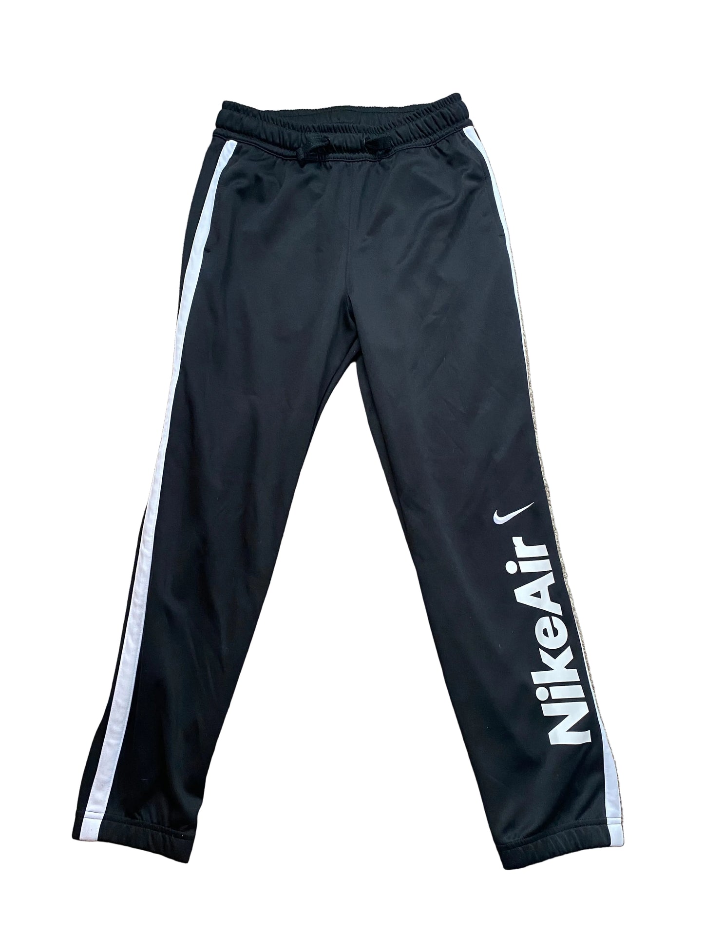 NIKE AIR Boys Black Tracksuit Bottoms Age 12-13