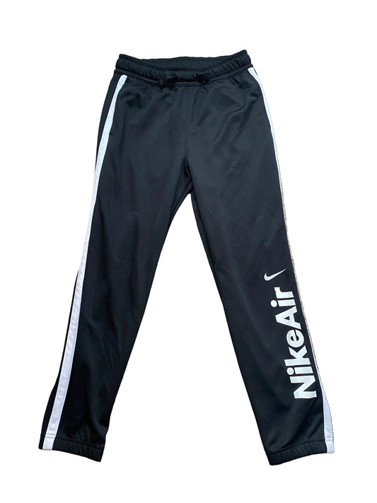 NIKE AIR Boys Black Tracksuit Bottoms Age 12-13