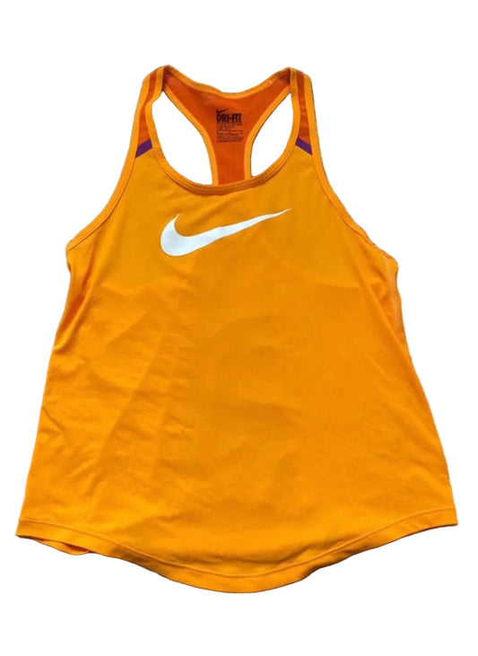 NIKE Dr Fit Orange Loose Fit Tank Top Age 10-12