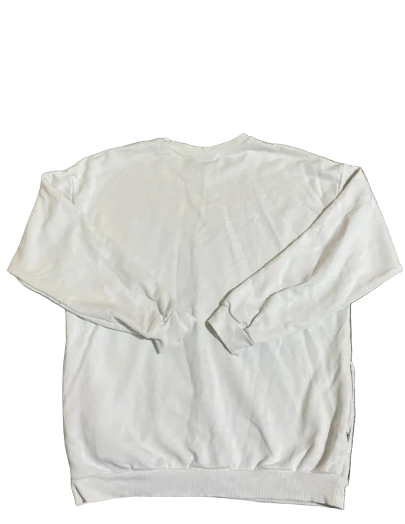 ADIDAS Women’s White Sweatshirt Size 14