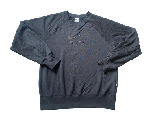 NIKE Air Mens Black Sweatshirt Large