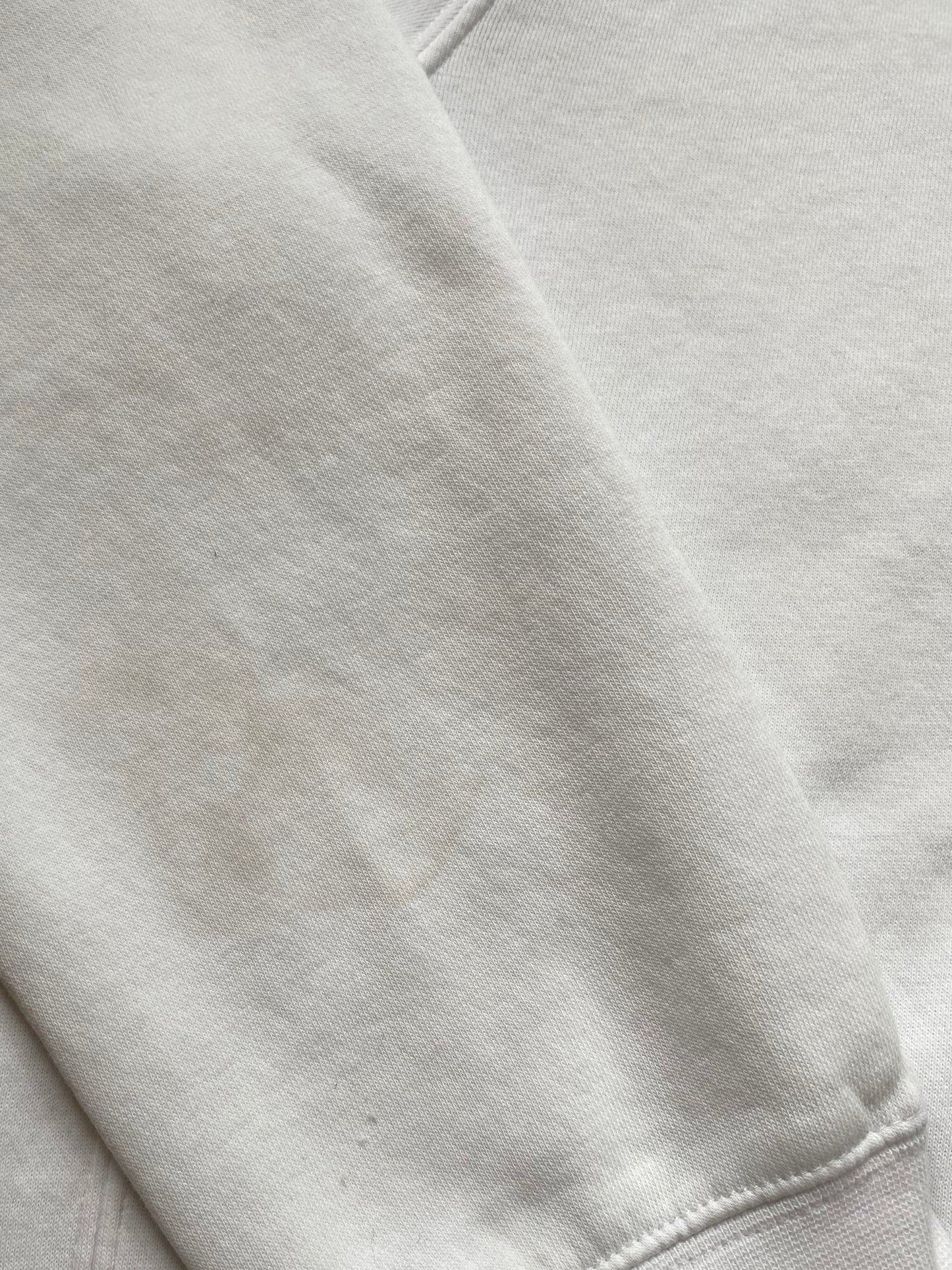 NIKE Mens White Sweatshirt Medium