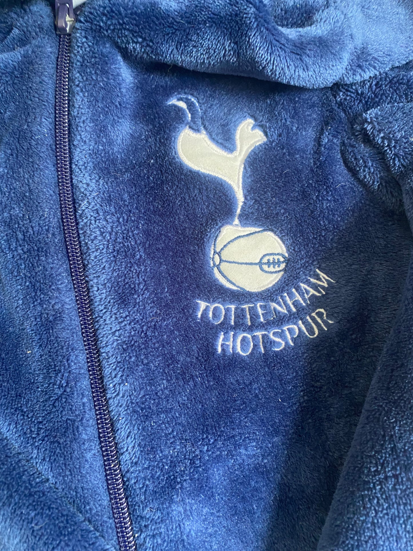 TOTTENHAM HOTSPUR Blue Onesie Pyjamas Age 9-10